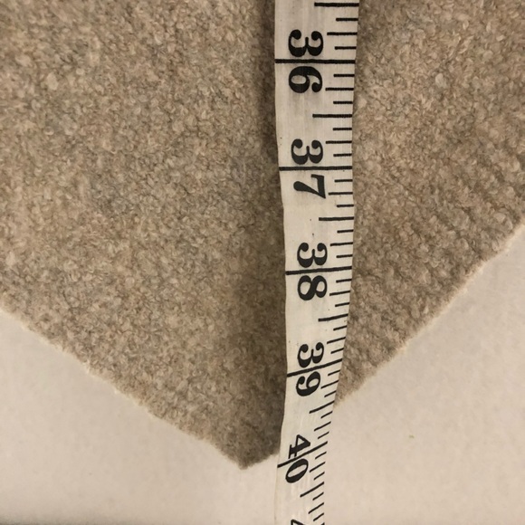 J Jill Boucle Turtleneck Sweater Poncho - Picture 8 of 9